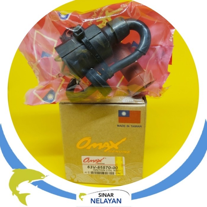 Ignition Coil Mesin Tempel Yamaha 15Pk Kapsul 63V Murah