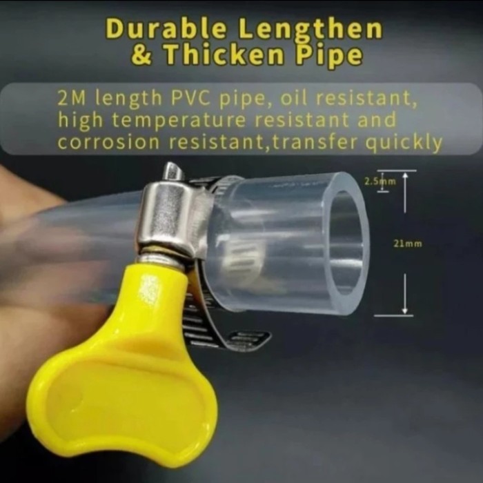 Pompa Sedot Bensin Oli Manual/Pompa Tangan Transfer Oli Bensin Mobil