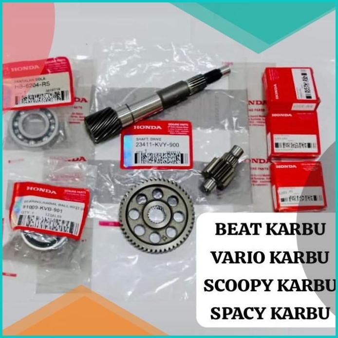 GIGI GIR RASIO CVT BEAT KARBU VARIO KARBU SCOOPY KARBU SPACY KVY LAHER