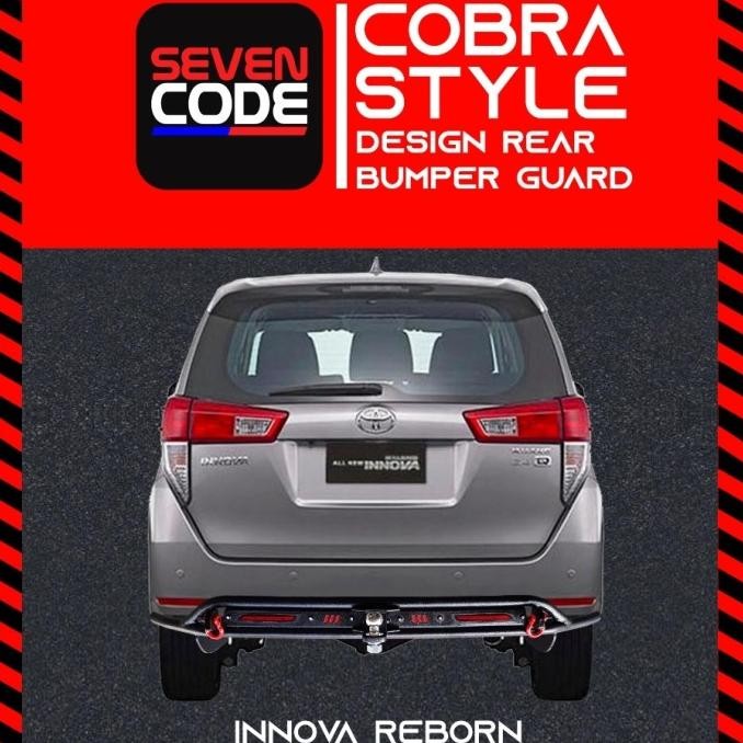 NEW PENGAMAN BELAKANG TOWING BAR COBRA STYLE ALL NEW INNOVA REBORN