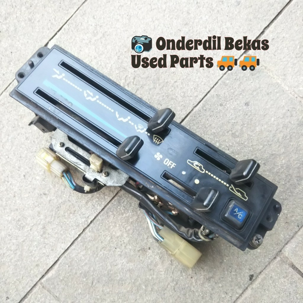 panel pengatur ac control heater Daihatsu Charade classy