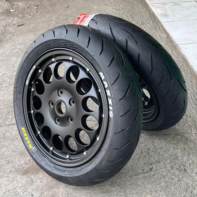 Ready...Ready...Ready...] Paket Velg dan Ban Tubeless Ring 12 Vespa Excel Px Exclusive Npx