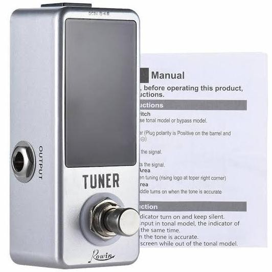 Guitar Gitar Effect Efek ROWIN Tuner Pedal mooer tuner clone