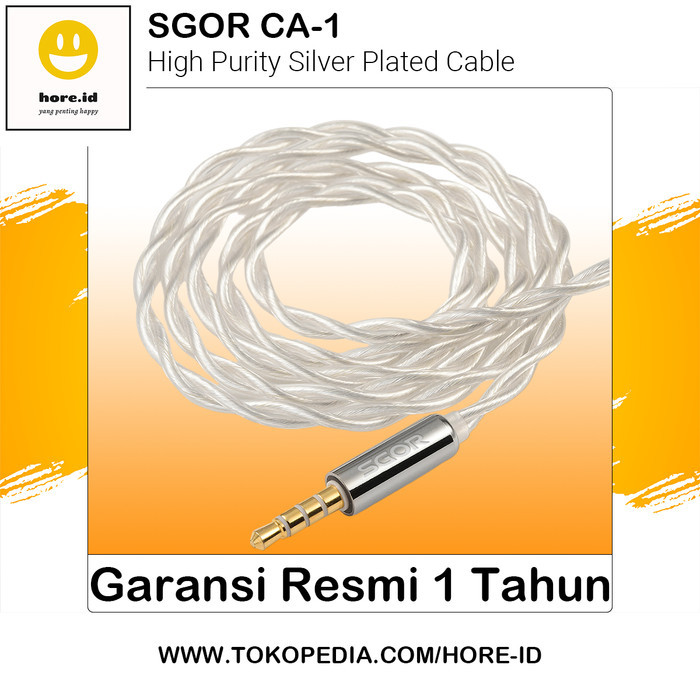 SGOR Adonis Cable Kabel CA-1 High Purity Silver Plated