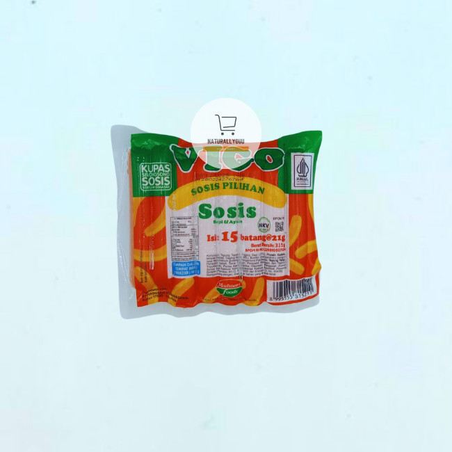 

Vigo Sosis Ayam/Sapi Isi 900Gr / 315Gr / 450Gr