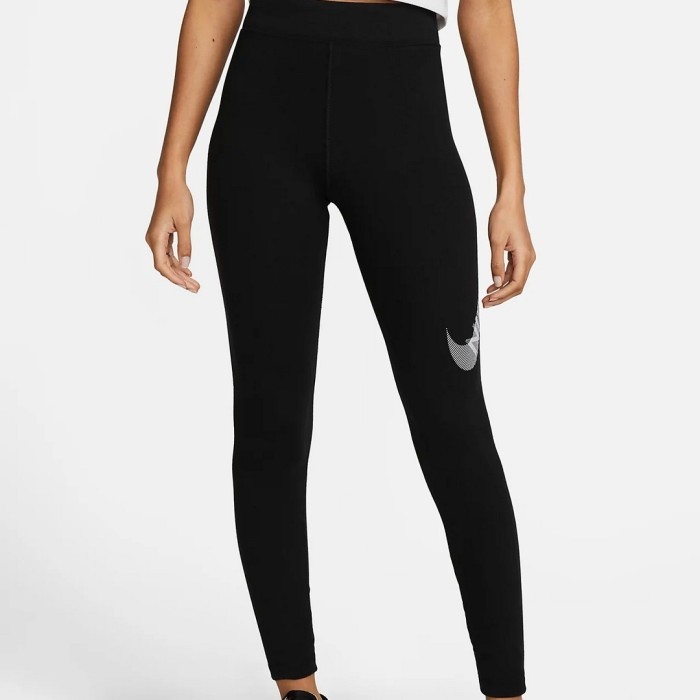 DR5618 010 Womens Nike Sportswear Swoosh High Rise Legging
