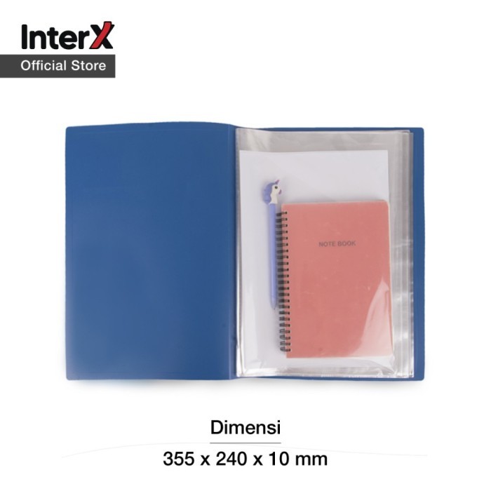 

Folder One Clear Holder / Display Book / Display Album F4 (Folio) Isi 60