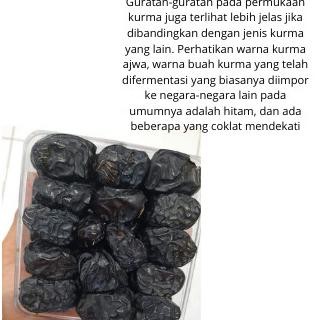 

Baru Kurma Ajwa Nabi Kemasan Anti Pecah