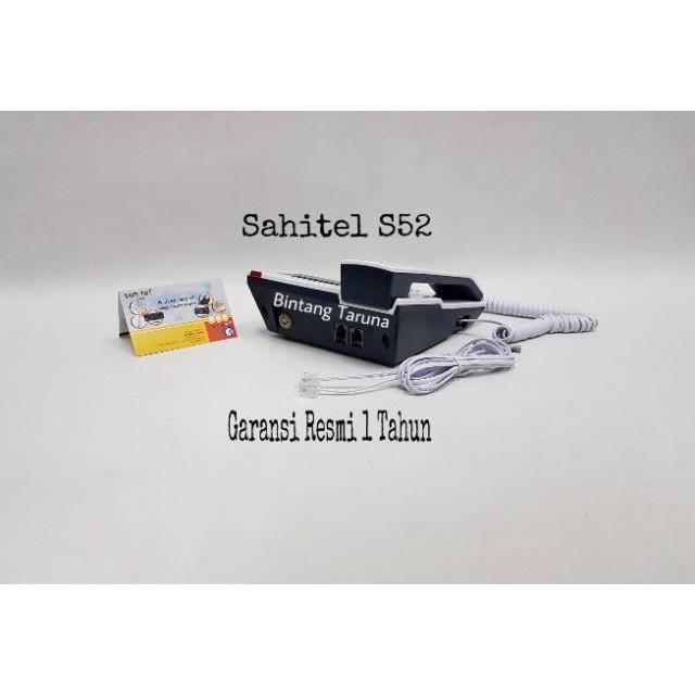 Telepon Kabel Sahitel S-52 Pesawat Telepon Sahitel S52 (Putih)