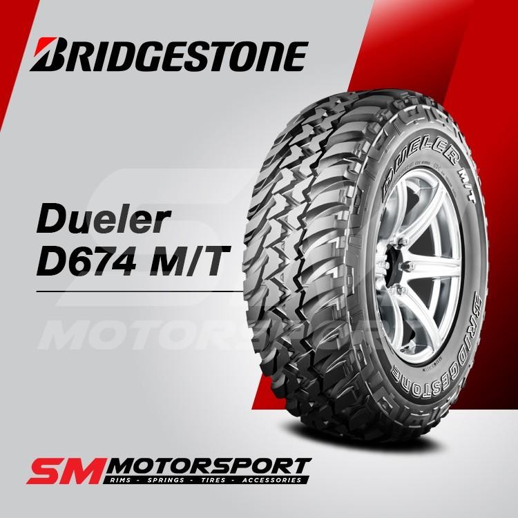 Ban Mobil Bridgestone Dueler D674 Mt 31X10.50 R15 15 0Wt 109Q 6Pr