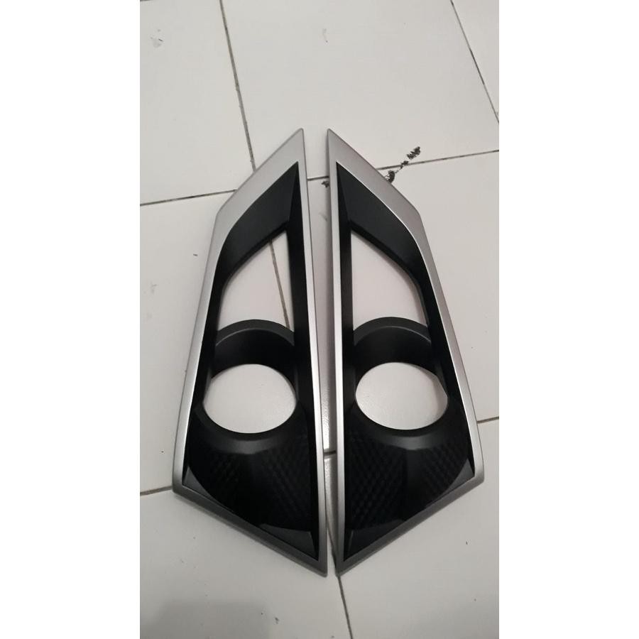 Foglamp Sigra Hitam List Chrome