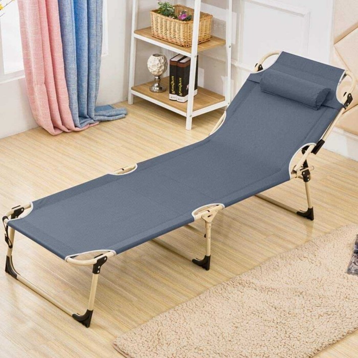 Termurah Ultralight Kasur Lipat Camping Velbed Folding Bed