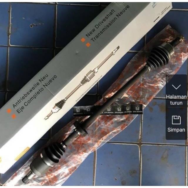 Driveshaft Jazz Manual 2006 Drive Shaft Honda Jazz Manual 2006