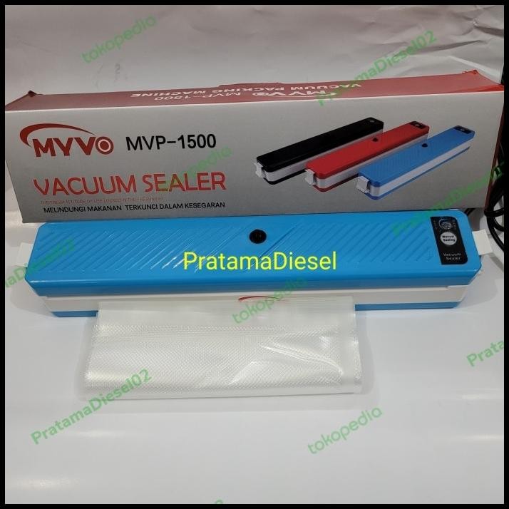 TERMURAH VACUM SEALER MAKANAN MVP-1500 MESIN PRESS ANGIN PLASTIK 