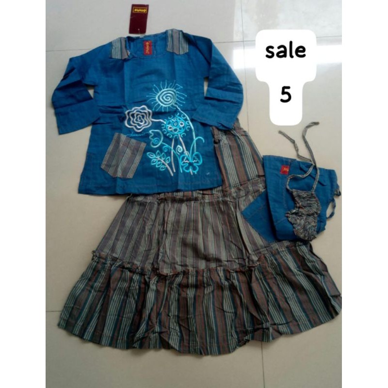 Promo  Cuci Gudang Gamis Dannis Size 5