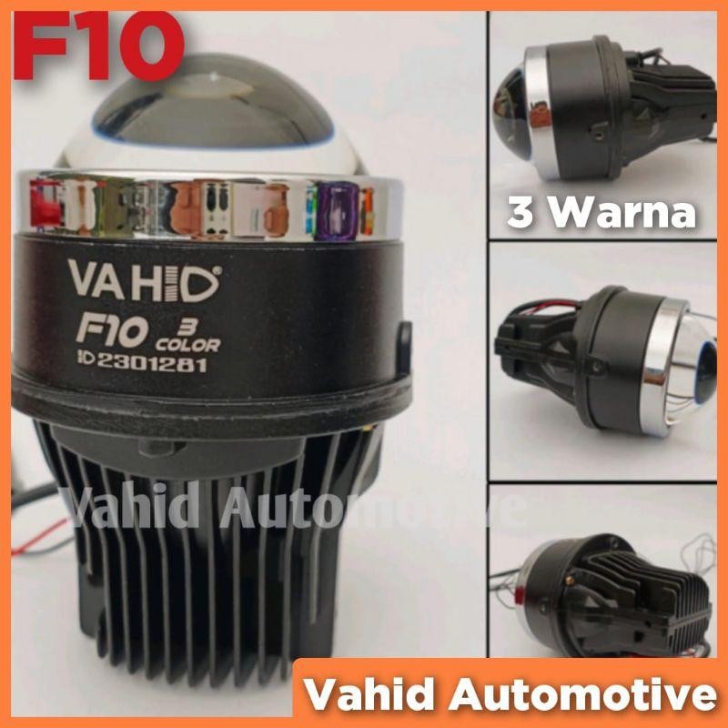 Led Foglamp Projector 3 Warna | Foglight Lampu Kabut F10 | F7 3 Color Vahid