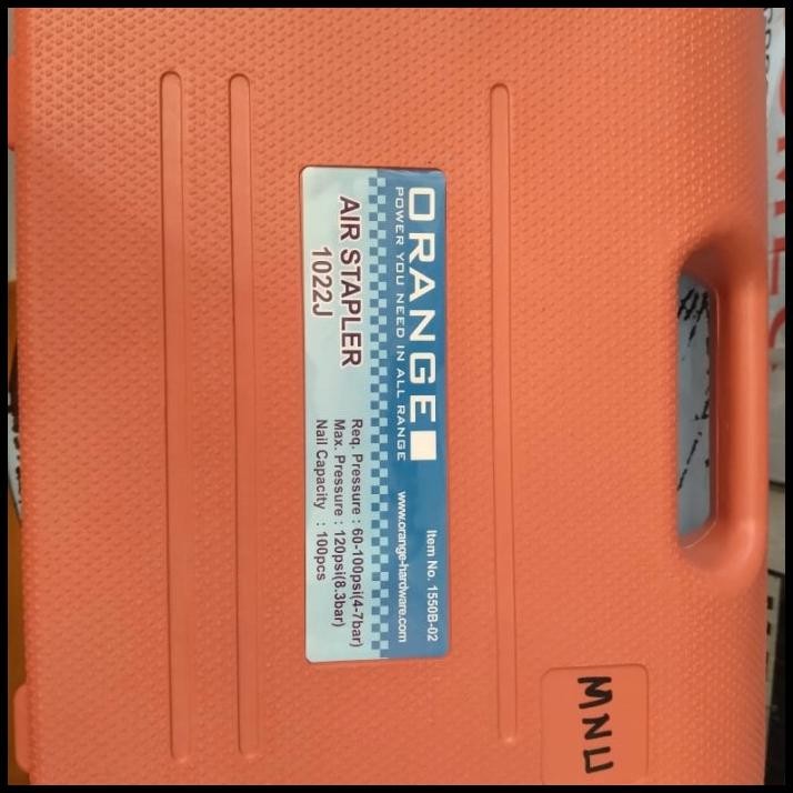 

BEST DEAL AIR STAPLER U 1022J ORANGE//MESIN TEMBAK ANGIN STAPLER U 1022J !!!!!!
