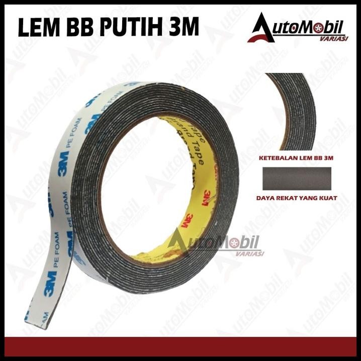 

GRATIS ONGKIR DOUBLE TAPE PUTIH LEM BOLAK BALIK 3M PUTIH !!