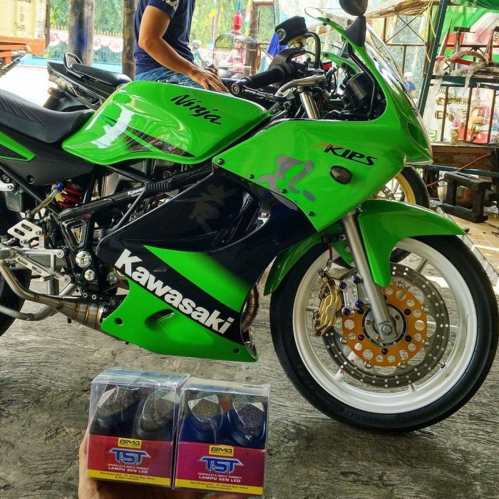 BISA COD SEIN TEMPEL NINJA 150 LED NINJA RR NEW/OLD ZX FREE ONGKIR