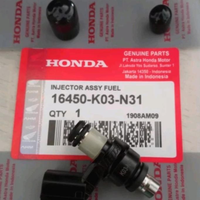 BARU INJECTOR INJEKTOR REVO FI, REVO FIT, BLADE FI, SUPRA X 125 HELM IN K03