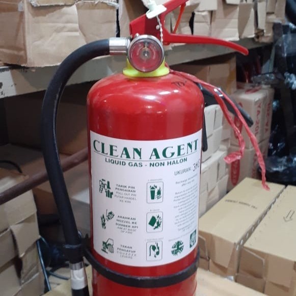 APAR LIQUID GAS BERSIH HATRONE MAXIMUM OFF 3KG NON HALON AF11 3 KG