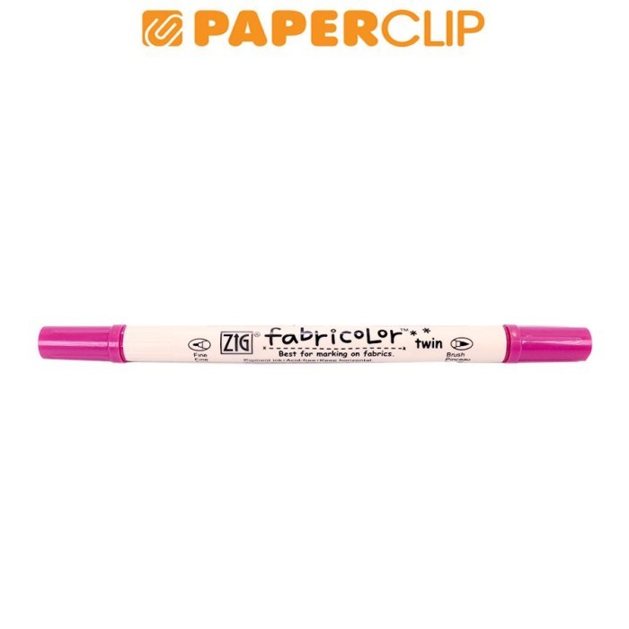 

TERBARU PEN BRUSH ZIG KURETAKE FABRICOLOR TWIN TC-4000 027 DARK PINK HOT SALE!