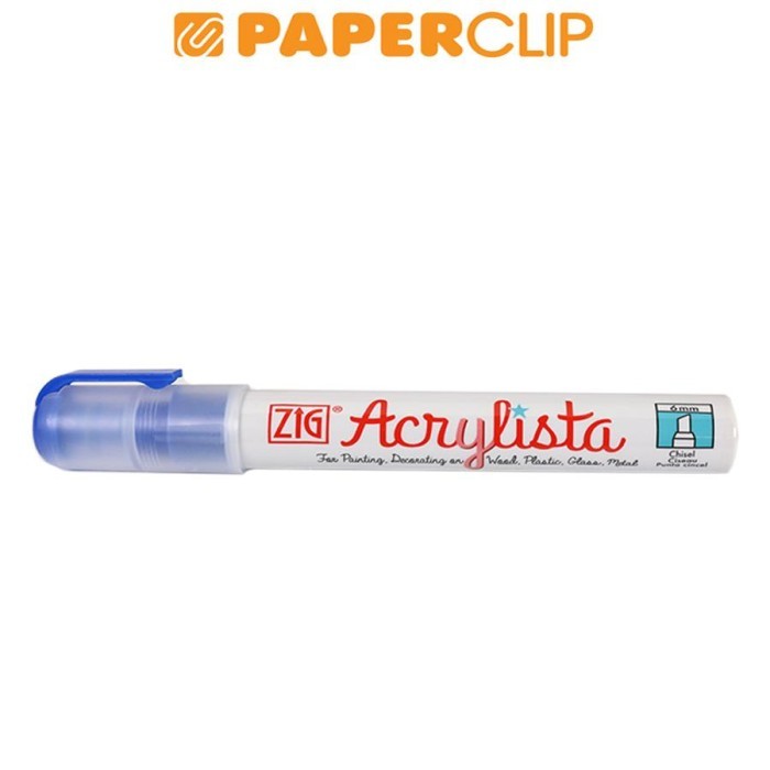 

TERBARU PEN BRUSH ZIG KURETAKE ACRYLISTA CHISEL 6MM PAC-50 030 TRUE BLUE