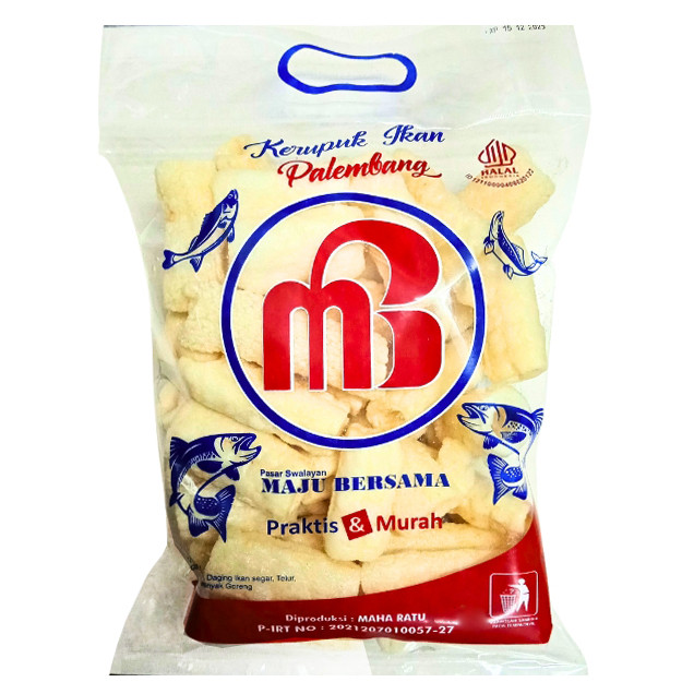 

S23139 MB PIPA IKAN KERUPUK PALEMBANG 150GR MAJU BERSAMA (20250627)