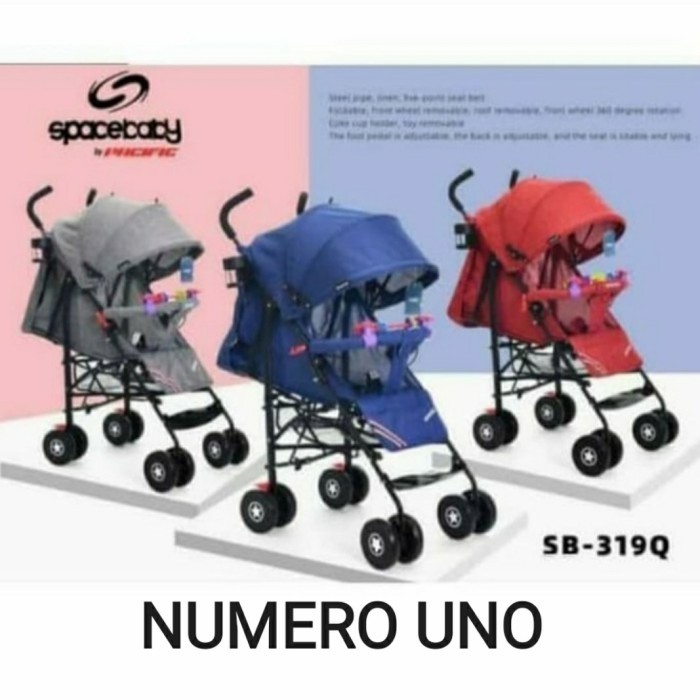 TERBARU Stroller Spacebaby SB 319Q Pacific baby