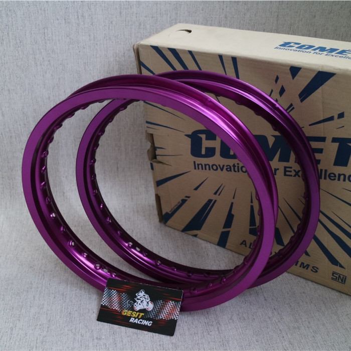 VELG COMET W SHAPE RING 17 X 140 / 160 WARNA UNGU PURPLE