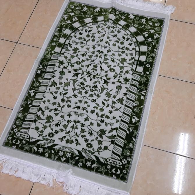 sajadah turki raudah lembut tebal