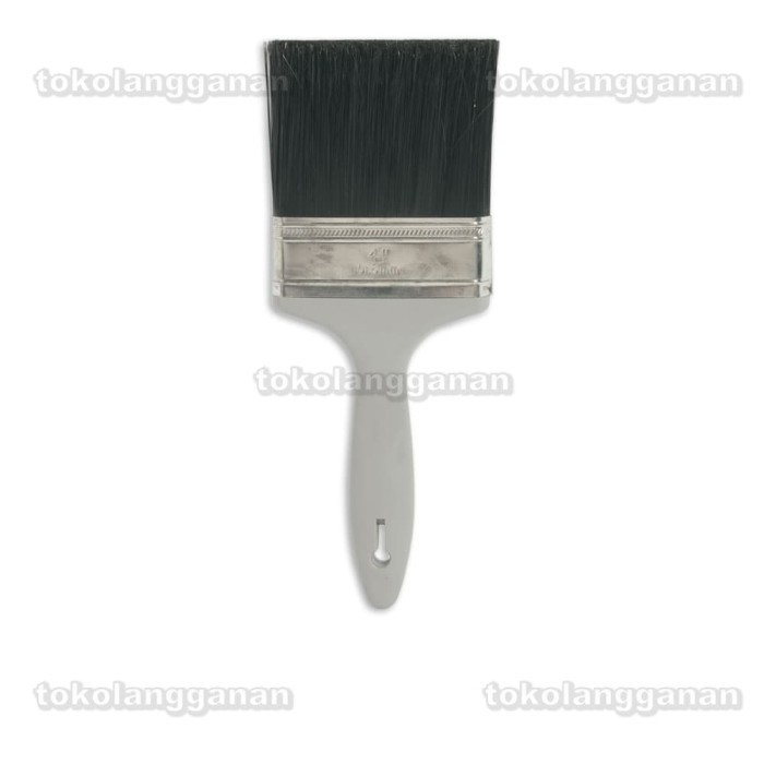 Kuas Cat Polyester 10 Cm - Abu-Abu