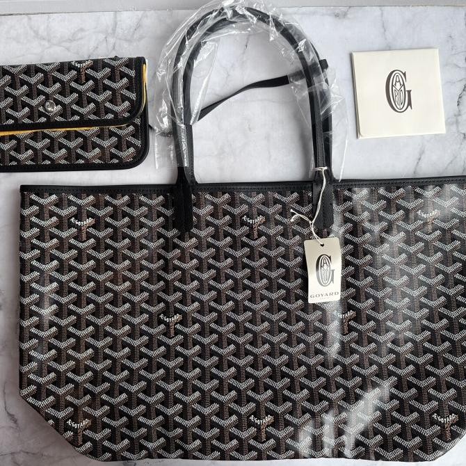 Bnib goyard st louis PM black on black