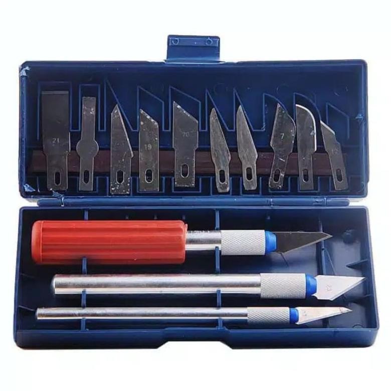 

Terbaik set pisau ukir sayat bonsai 13 in 1 seni pahat 3 handle pegangan