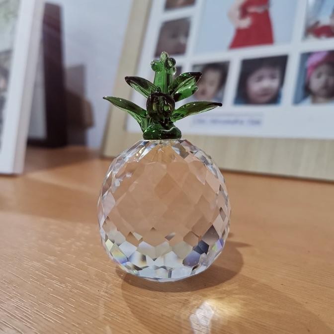 :::::::] Nanas Kristal Crystal Pineapple Fengshui