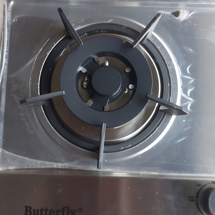 Liel Kompor Gas Tanam Stainless Stell Butterfly