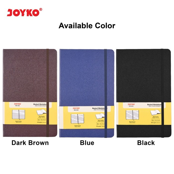 

Joyko Notebook A5 Agenda Diary / Buku Tulis Garis Jurnal Joyko Nb-663