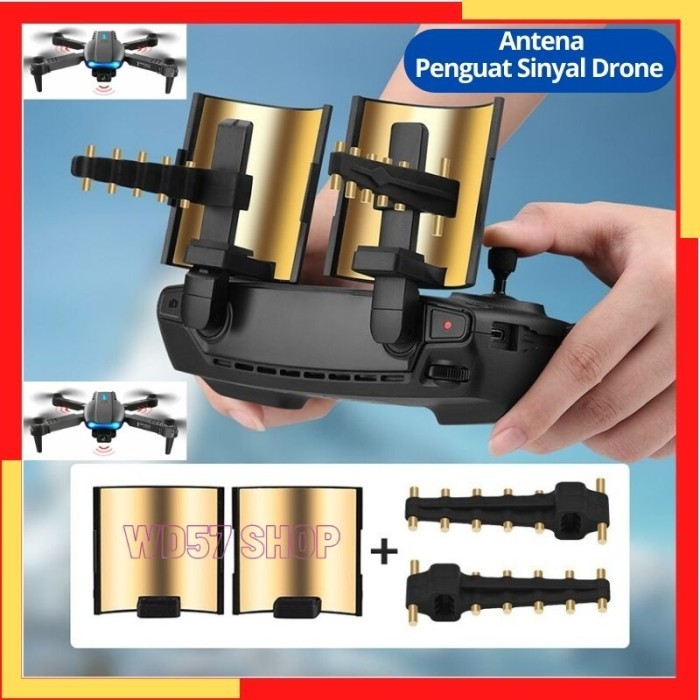 TERBARU Antena Signal Boster Penguat Sinyal Remot Kontrol Drone DJI Mavic Mini