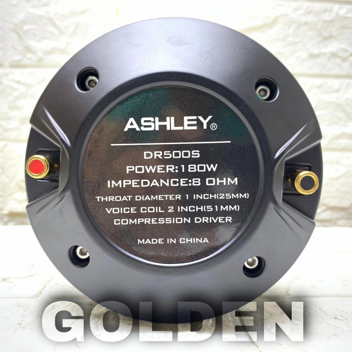 TERLARIS Compression Driver Magnet Ashley DR500S Tweeter Ashley DR 500 S Ori