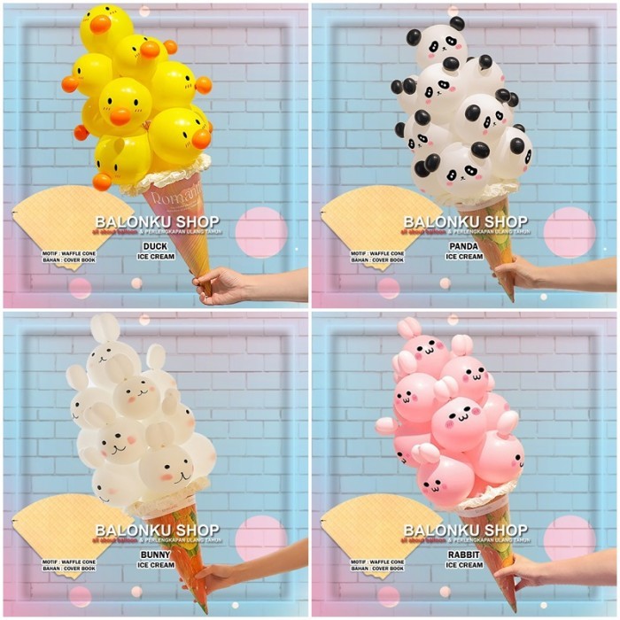 Terlaris Balon Twist Bucket / Balon Bucket / Balon Buket / Balon Bouquet Bunga SALE