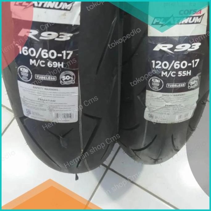 Ban Corsa R93 160/60-17 - Corsa 160/60-17 R93 07D35Z4 ready to atc