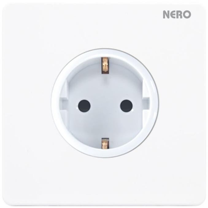 READY NERO STOP KONTAK CASA X2 - 1 GANG SCHUKO SOCKET - CASA X216VG