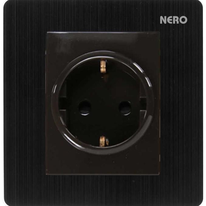 TERMURAH STOP KONTAK HITAM STOP KONTAK NERO TITANIUM BLACK NERO V1116VG-B