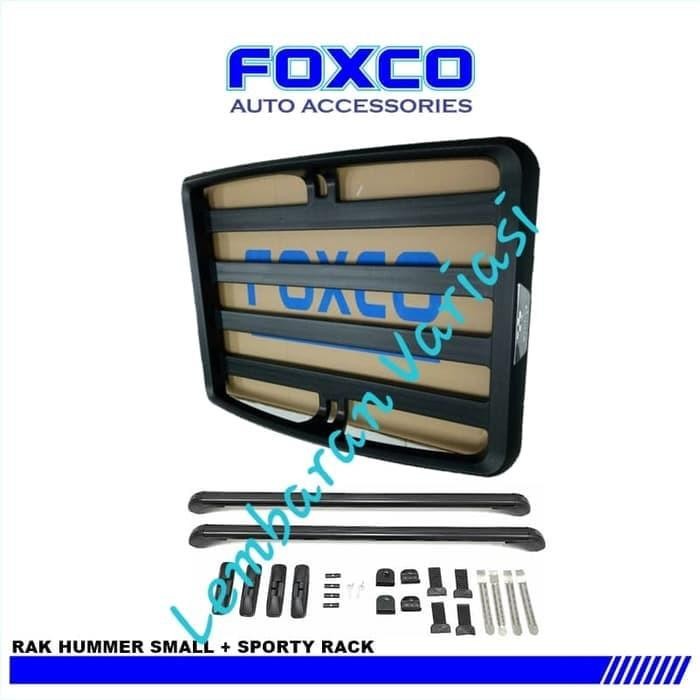 Paket Kaki Roof Rack Plus Rak Bagasi Atas Mobil Innova