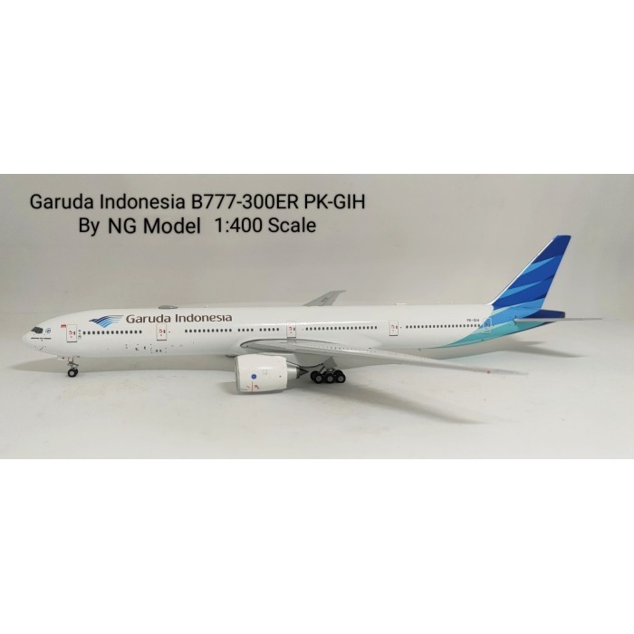 HOT SALE Garuda Indonesia B777-300ER PK-GIH By NG Model 1:400 Scale