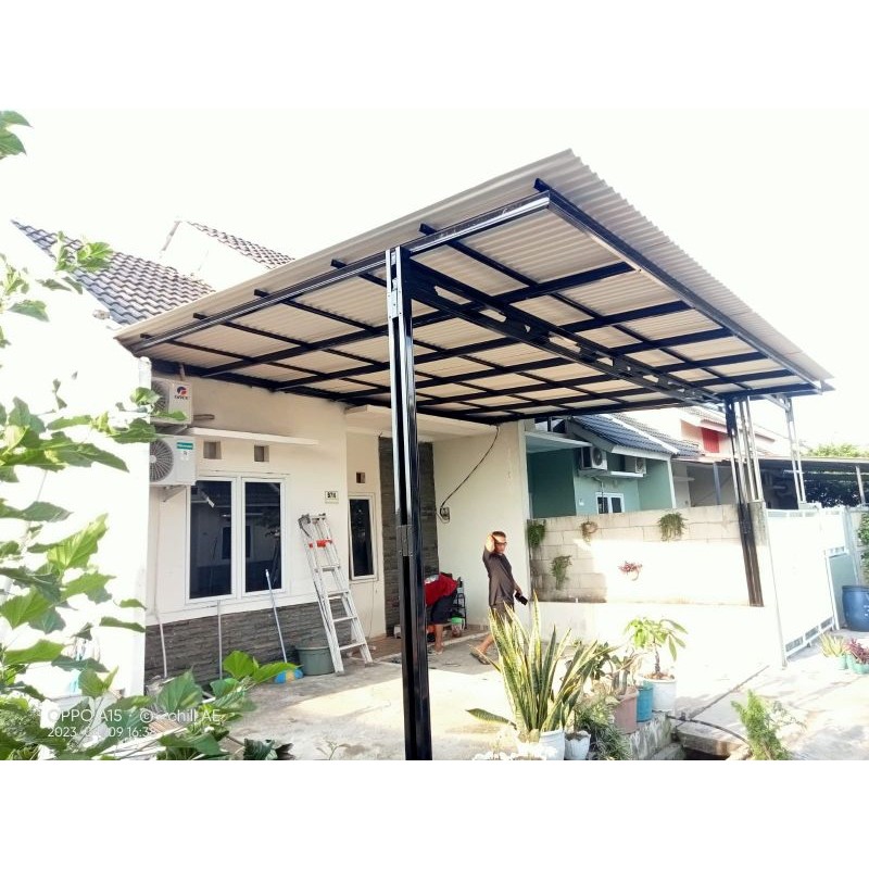 kanopi bajaringan spandek,alderon terpercaya