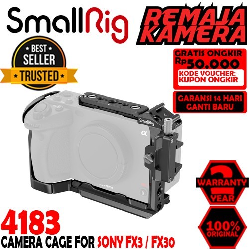 PROMO SMALLRIG CAGE FOR SONY FX30 / FX3 4183 - GARANSI RESMI
