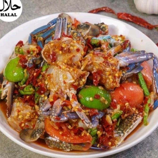 

Rajungan sauce Thailand Som Tam Thai Crab Halal Salad Rajungan Thailand SS99