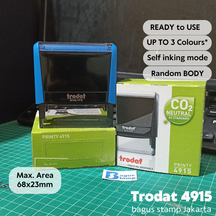 

TERBARU! Stempel Warna Otomatis Custom Design Trodat 4915