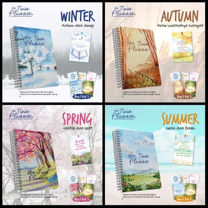 

Buku Agenda Twin Planner (Penerbit Aqwam)